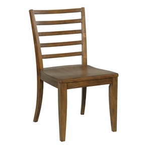 Kincaid Abode Frisco Ladderback Wood Side Chair, Brown