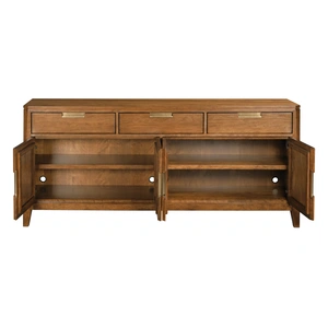 Kincaid Aspire Clarity Square Wood/Glass Coffee Table Set, Cherry