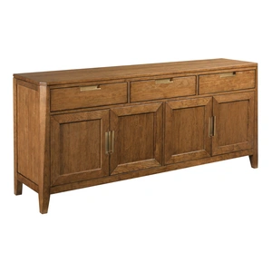 Kincaid Aspire Clarity Square Wood/Glass Coffee Table Set, Cherry