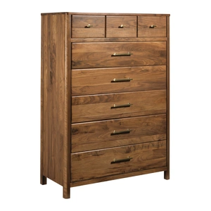 Kincaid Monogram Rockwood Wood Chest w/8 Drawers, Brown