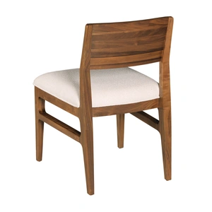 Kincaid Monogram Mackie Wood/Fabric Dining Chair, Brown