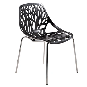 LeisureMod Asbury Polypropylene Dining Chair