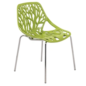 LeisureMod Asbury Polypropylene Dining Chair