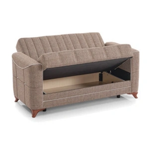 Casamode Ace Polyester Convertible Storage Loveseat