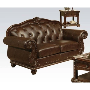 ACME Anondale Leatherette Loveseat
