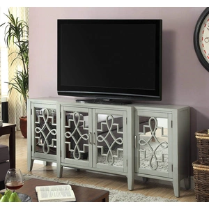 ACME Kacia Console Table, Antique Grey