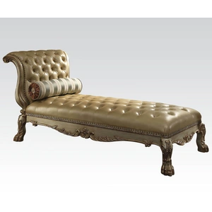 ACME Dresden Chaise, Gold Platina
