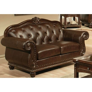 ACME Anondale Leatherette Loveseat