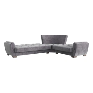 Casamode Armada Air Customizable Fabric Convertible L-Shaped Sectional Sofa, Composition 1