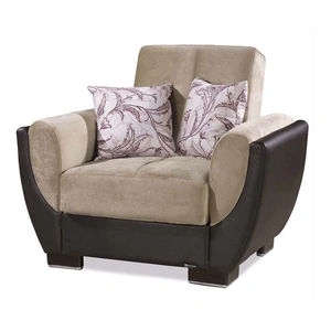 Casamode Armada Air Microfiber Fabric/PU Convertible Sleeper Chair