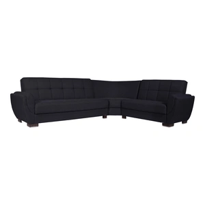 Casamode Armada Air Fabric/PU Convertible L-Shaped Sectional Sofa