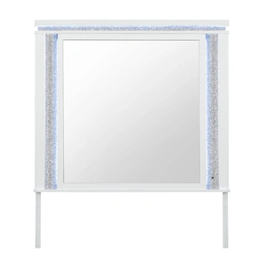 Global Furniture USA Alina LED Mirror in White