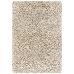 Chandra Ambiance Wool Rectangular Hand-woven Rug, Ivory