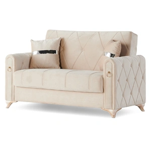 Empire Furniture, USA Amman Fabric Living Room Set, Beige