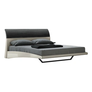 J&M Furniture Amsterdam Bed, Dark Grey/Light Grey