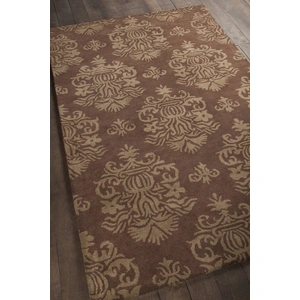 Chandra Antara Wool Handmade Rug, Brown/Taupe
