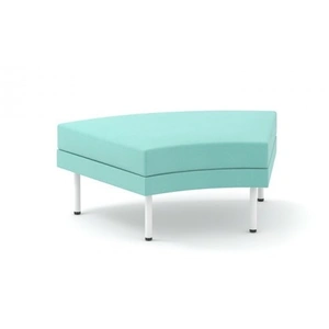 NARBUTAS Arcipelago One Seater Curved Pouf