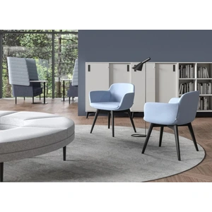 NARBUTAS Arcipelago Four Seater Curved Pouf (180°)