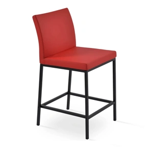 SohoConcept Furniture Aria Counter Stool w/Metal Base