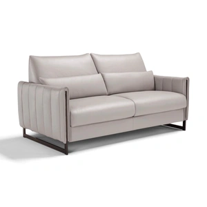 Diven Living Ariel Leather Convertible Sofabed Customizable
