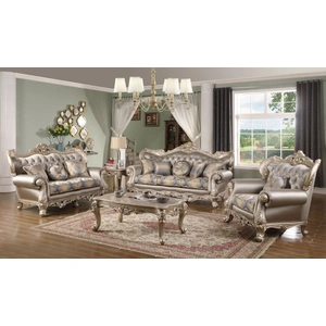 Cosmos Furniture Ariel Fabric Sofa, Champagne