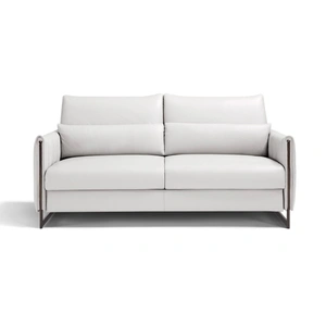 Diven Living Ariel Leather Convertible Sofabed Customizable
