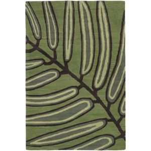 Chandra Aschera Wool Handmade Rug, Composition 1