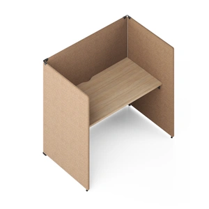 NARBUTAS My Space Single Office U Shape Workstation Cubicle