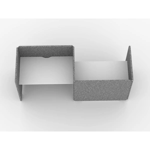 NARBUTAS My Space Desk w/Acoustic Screens for 2 Persons, Composition 2
