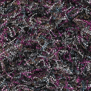 Chandra Astrid Polyester Round Handmade Rug, 7'9-inch, Purple/Blue/Brown/Grey/Ivory