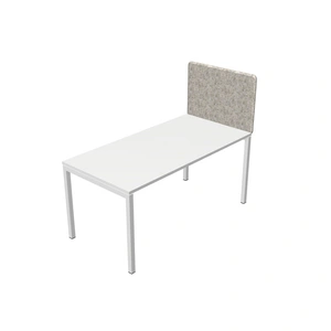 NARBUTAS Nova A D31.5-inch Rectangular Single Row Office 2-Desk Bench w/2 Grommets
