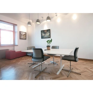 NARBUTAS Aura Visitor Chair, 4-star Base