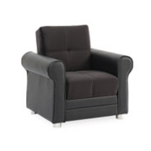 Casamode Avalon Microfiber Convertible Storage Chair