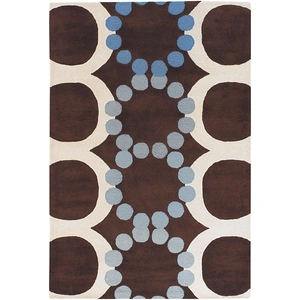 Chandra Avalisa Wool Rectangular Rug, Composition 3