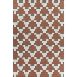 Chandra Avon Wool Rectangular Handmade Rug