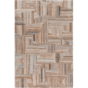 Chandra Avril Polyester Rectangular Hand-tufted Rug