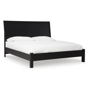 Ashley Furniture Danziar MDF/Wood Veneer Panel Bed, Black