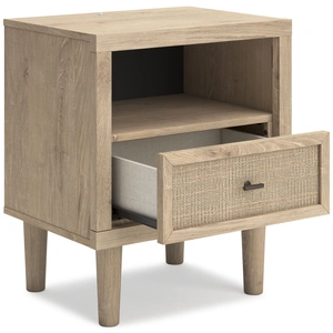 Ashley Furniture Cielden MDF/Plywood Nightstand w/1 Drawer, Light Brown