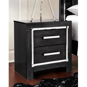 Ashley Furniture Ashley SM Kaydell Wood Nightstand w/2 Drawers