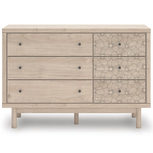 Ashley Furniture Arloster MDF/Plywood Kid's Dresser w/6 Drawers, Tan