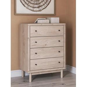 Ashley Furniture Arloster MDF/Plywood Kid's Chest w/4 Drawers, Tan