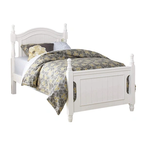 Homelegance Clementine Wood Platform Bedroom Set, White
