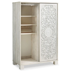 Ashley Furniture Paxberry MDF Dressing Chest w/5 Drawers, Whitewash