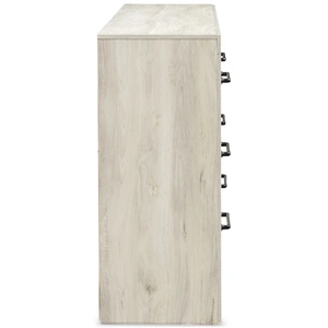 Ashley Furniture Cambeck MDF/Wood Veneer Dresser w/6 Drawers, Whitewash