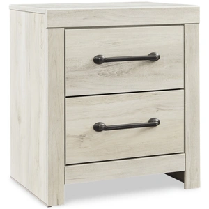 Ashley Furniture Cambeck MDF/Wood Veneer Nightstand w/2 Drawers, Whitewash