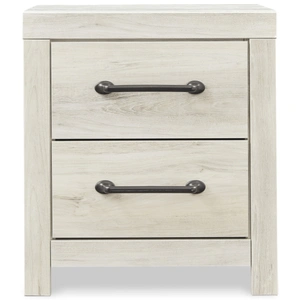 Ashley Furniture Cambeck MDF/Wood Veneer Nightstand w/2 Drawers, Whitewash