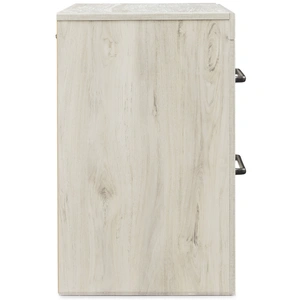 Ashley Furniture Cambeck MDF/Wood Veneer Nightstand w/2 Drawers, Whitewash