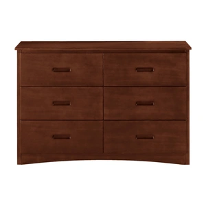 Homelegance Rowe Wood/Wood Veneer Dresser, Dark Cherry