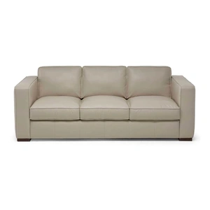 Natuzzi Editions Copenhagen Fabric/Leather 3-Seater Sofa