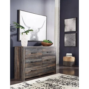 Ashley Furniture Ashley SM Drystan Wood Double Dresser w/6 Drawers